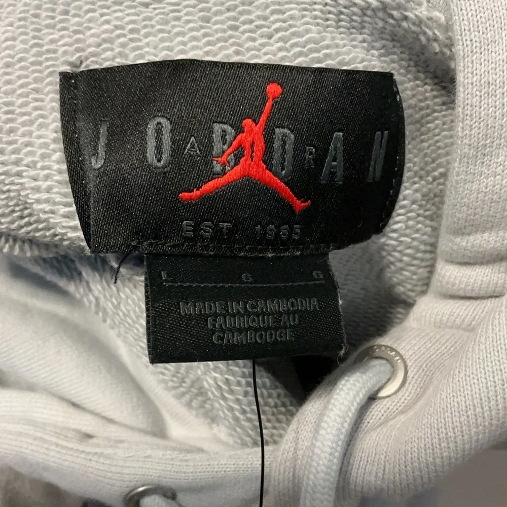 Jordan X Union Gray Hoodie